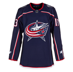 Johnny Gaudreau Autographed Columbus Blue Jackets Blue adidas Jersey
