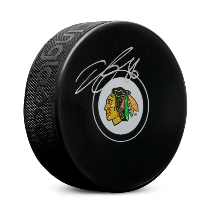 Teuvo Teravainen Autographed Chicago Blackhawks Hockey Puck