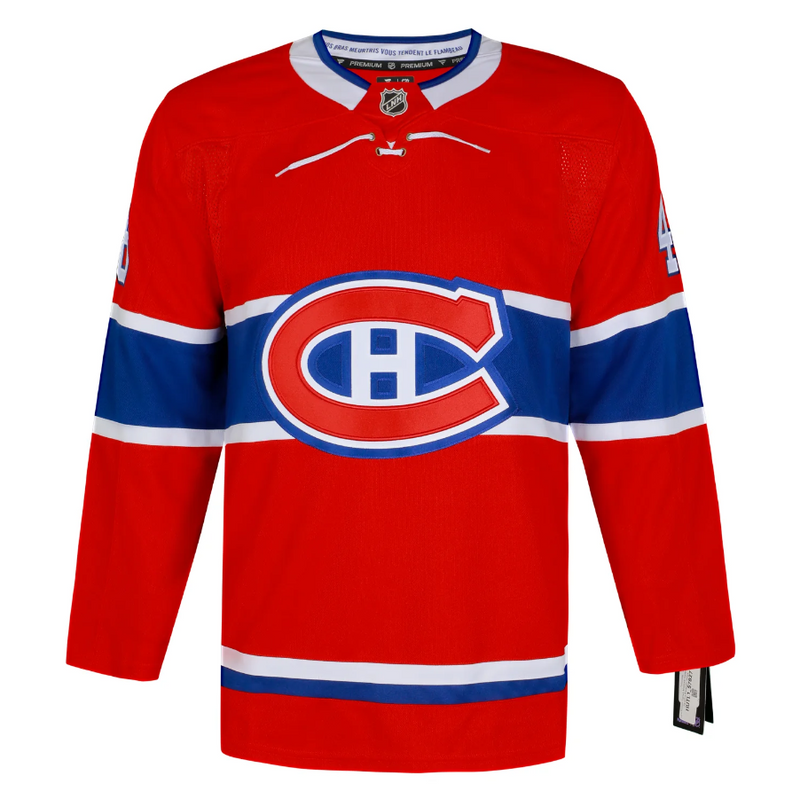 Load image into Gallery viewer, Lane Hutson Signed Montreal Canadiens Red Fanatics Premium Jersey

