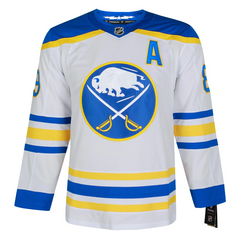Alex Tuch Signed Buffalo Sabres White Fanatics Premium Jersey