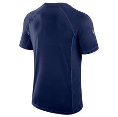 Men's Columbus Blue Jackets Fanatics Navy 2025 NHL Stadium Series Authentic Pro Tech T-Shirt