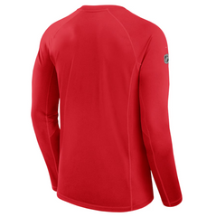 Detroit Red Wings Fanatics 2025 NHL Stadium Series Authentic Pro Long Sleeve Tech T-Shirt - Red