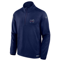 Columbus Blue Jackets Fanatics 2025 NHL Stadium Series Authentic Pro Quarter-Zip Top - Navy