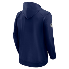 Men's Fanatics Navy Columbus Blue Jackets 2025 NHL Stadium Series Authentic Pro Pullover Hoodie