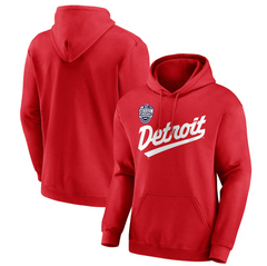 Men's Detroit Red Wings Fanatics Red 2025 NHL Stadium Series Primary Logo Pullover Hoodie