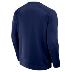 Men's Columbus Blue Jackets Fanatics Navy 2025 NHL Stadium Series Authentic Pro Fleece Pullover Sweatshirt