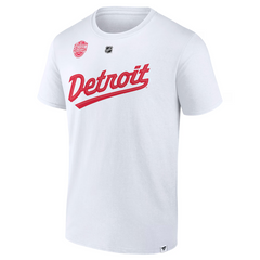 Patrick Kane Detroit Red Wings Fanatics 2025 NHL Stadium Series Authentic Stack Name & Number T-Shirt - White