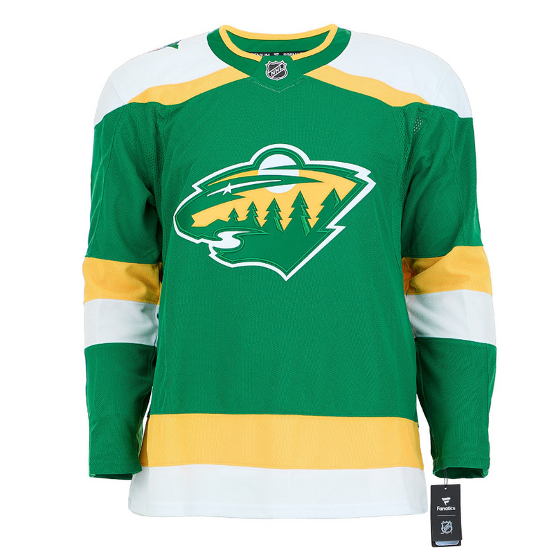 Load image into Gallery viewer, Brock Faber Signed Minnesota Wild Classic Alternate Fanatics Premium Jersey
