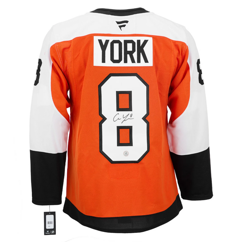 Load image into Gallery viewer, Cam York Autographed Philadelphia Flyers Fanatics Premium Jersey
