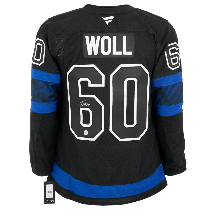 Joseph Woll Signed Toronto Maple Leafs Drew House Fanatics Premium Jersey