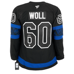 Joseph Woll Signed Toronto Maple Leafs Drew House Fanatics Premium Jersey