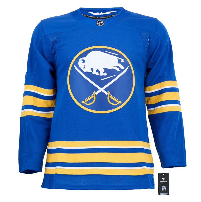 Load image into Gallery viewer, Bowen Byram Autographed Buffalo Sabres Fanatics Premium Jersey
