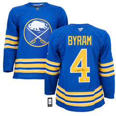Bowen Byram Autographed Buffalo Sabres Fanatics Premium Jersey