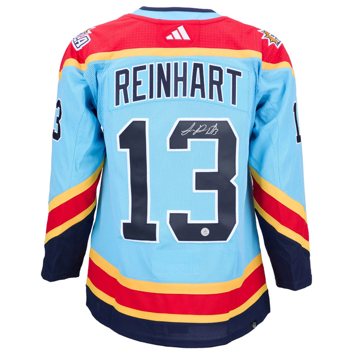 Sam Reinhart Signed Florida Panthers Reverse Retro 2.0 adidas Jersey