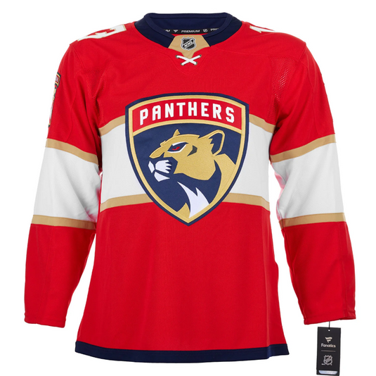 Sam Reinhart Autographed Florida Panthers Fanatics Premium Jersey