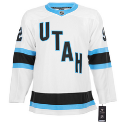 Logan Cooley Signed Utah Hockey Club White Fanatics Premium Jersey