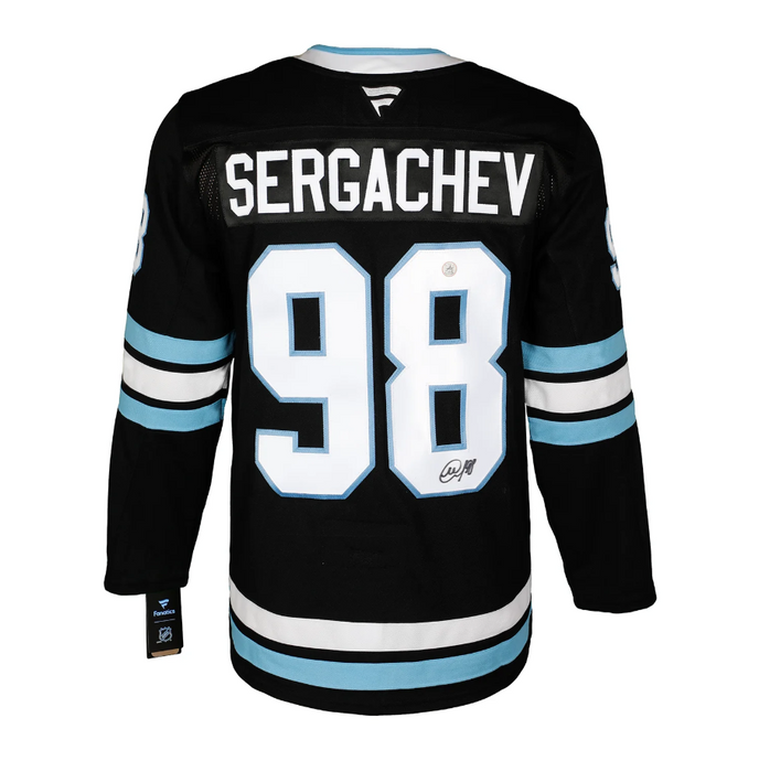 Mikhail Sergachev Autographed Utah Hockey Club Fanatics Premium Jersey