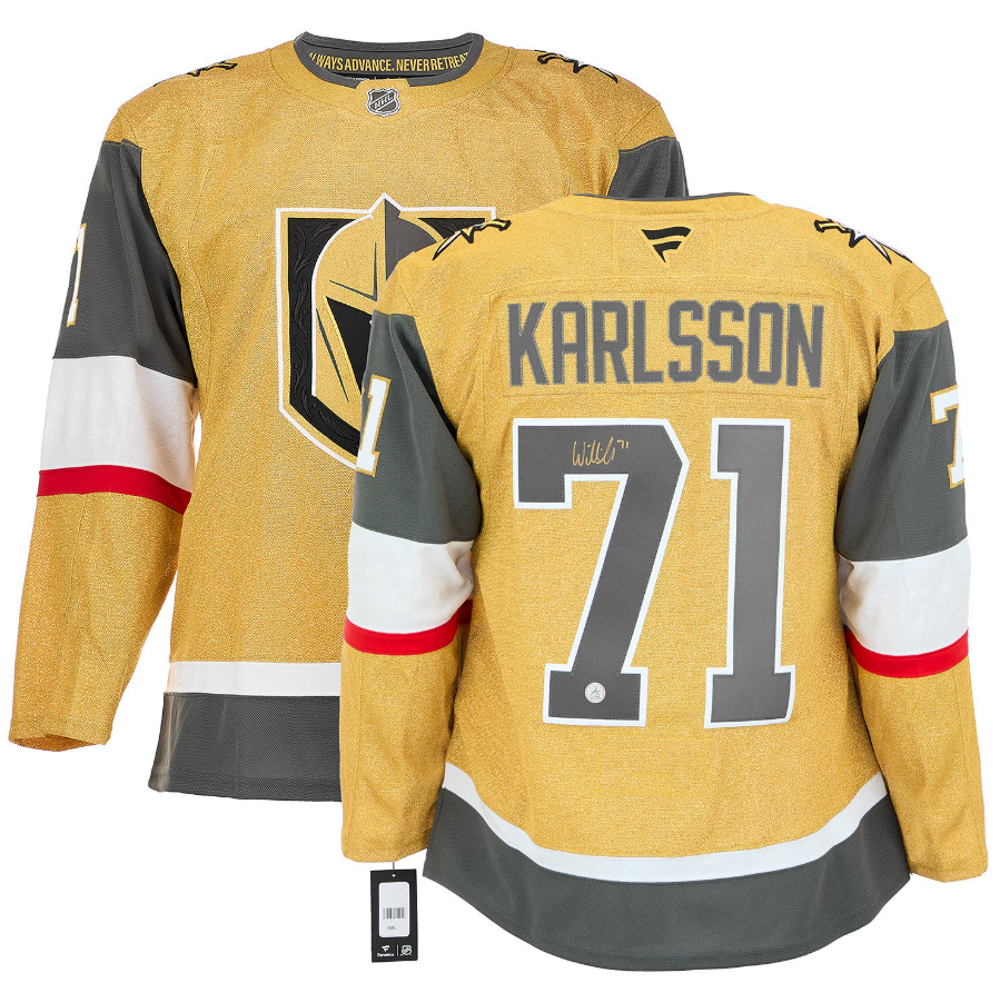 William Karlsson Autographed Vegas Golden Knights Fanatics Premium Jersey