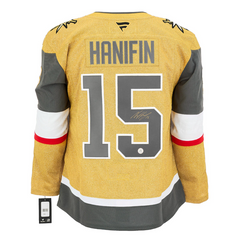 Noah Hanifin Autographed Vegas Golden Knights Fanatics Premium Jersey