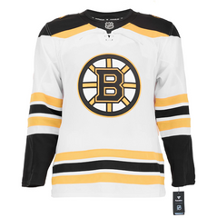 Jeremy Swayman Signed Boston Bruins White Fanatics Premium Jersey