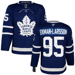 Oliver Ekman-Larsson Signed Toronto Maple Leafs Fanatics Premium Jersey