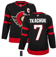 Brady Tkachuk Autographed Ottawa Senators Fanatics Premium Jersey
