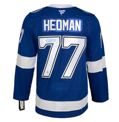 Victor Hedman Autographed Tampa Bay Lightning Fanatics Premium Jersey
