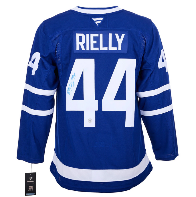 Morgan Rielly Autographed Toronto Maple Leafs Fanatics Premium Jersey