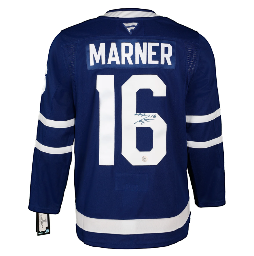 Mitch Marner Autographed Toronto Maple Leafs Fanatics Premium Jersey