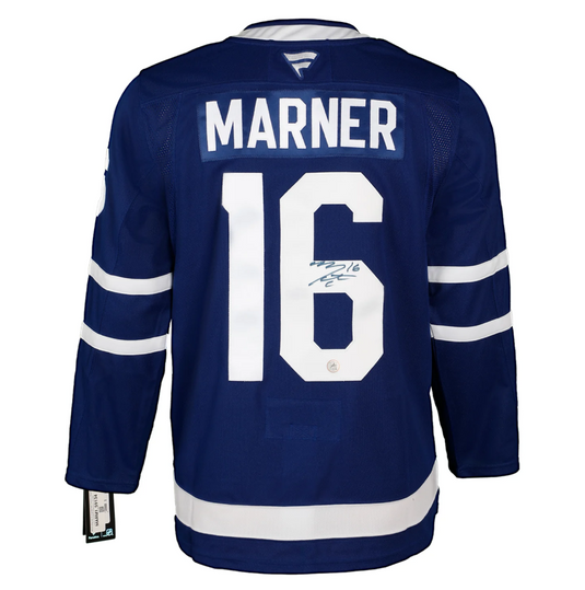 Mitch Marner Autographed Toronto Maple Leafs Fanatics Premium Jersey