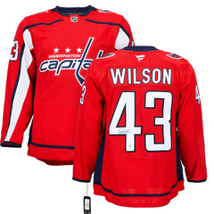 Tom Wilson Autographed Washington Capitals Fanatics Premium Jersey