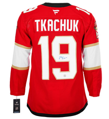 Matthew Tkachuk Autographed Florida Panthers Fanatics Premium Jersey