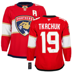 Matthew Tkachuk Autographed Florida Panthers Fanatics Premium Jersey