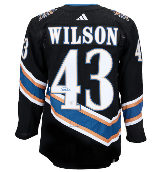 Tom Wilson Signed Washington Capitals Reverse Retro 2.0 adidas Jersey