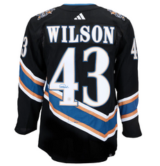 Tom Wilson Signed Washington Capitals Reverse Retro 2.0 adidas Jersey