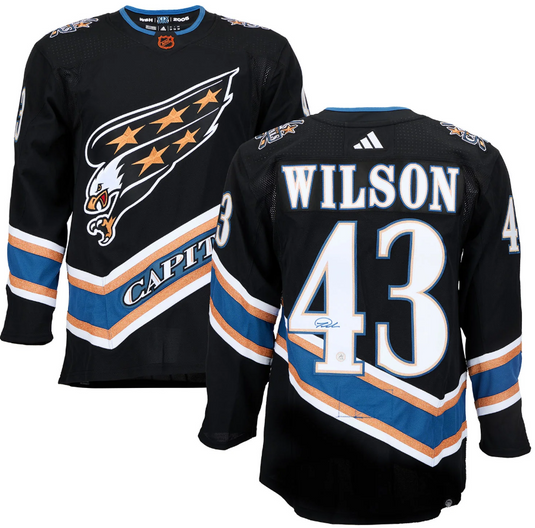Tom Wilson Signed Washington Capitals Reverse Retro 2.0 adidas Jersey