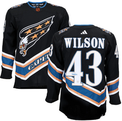 Tom Wilson Signed Washington Capitals Reverse Retro 2.0 adidas Jersey