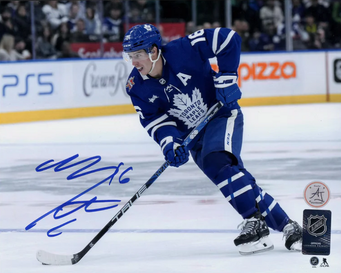 Mitch Marner Autographed Toronto Maple Leafs Hockey 8x10 Photo