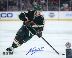 Kirill Kaprizov Autographed Minnesota Wild Playmaker 8x10 Photo