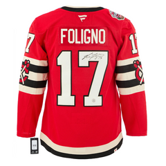 Nick Foligno Signed Chicago Blackhawks Winter Classic Fanatics Premium Jersey