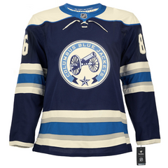 Kirill Marchenko Signed Columbus Blue Jackets Alt Cannon Fanatics Premium Jersey