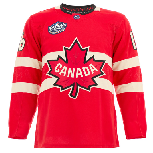 Mitch Marner Signed Team Canada 4 Nations Face-Off Fanatics Premium Jersey