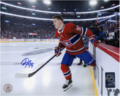 Ivan Demidov Autographed Montreal Canadiens 1st NHL Game 8x10 Photo
