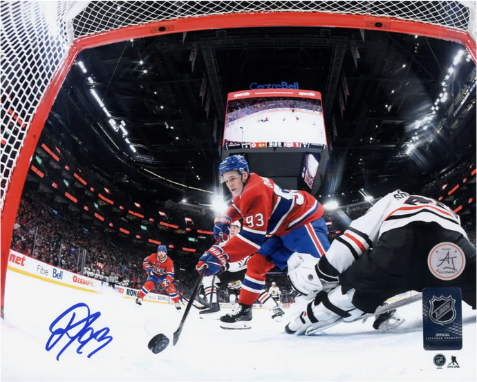 Ivan Demidov Autographed Montreal Canadiens 1st NHL Goal 8x10 Photo