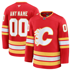 Pre-Order - Cam Talbot - Autographed Calgary Flames Home Fanatics Premium Jersey