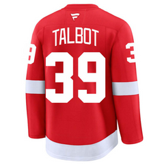 Pre-Order - Cam Talbot - Autographed Detroit Red Wings Home Fanatics Premium Jersey