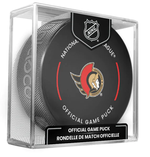 Pre-Order - Cam Talbot - Autographed Ottawa Senators Official Hockey Puck