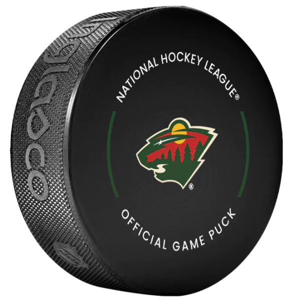 Pre-Order - Cam Talbot - Autographed Minnesota Wild Official Hockey Puck