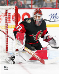 Pre-Order - Cam Talbot Autographed Ottawa Senators Home 8x10 Photo