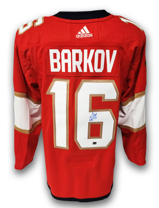 Aleksander Barkov Florida Panthers Autographed Adidas Jersey